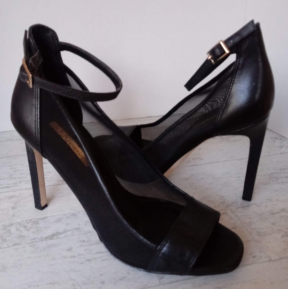 BCBGeneration Shoes - BCBGENERATION NATALEE OPEN TOE ANKLE STRAP HEEL